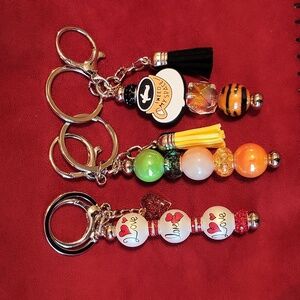 Beaded Keychain Or Bag Charm-BUYER'S CHOICE NIP